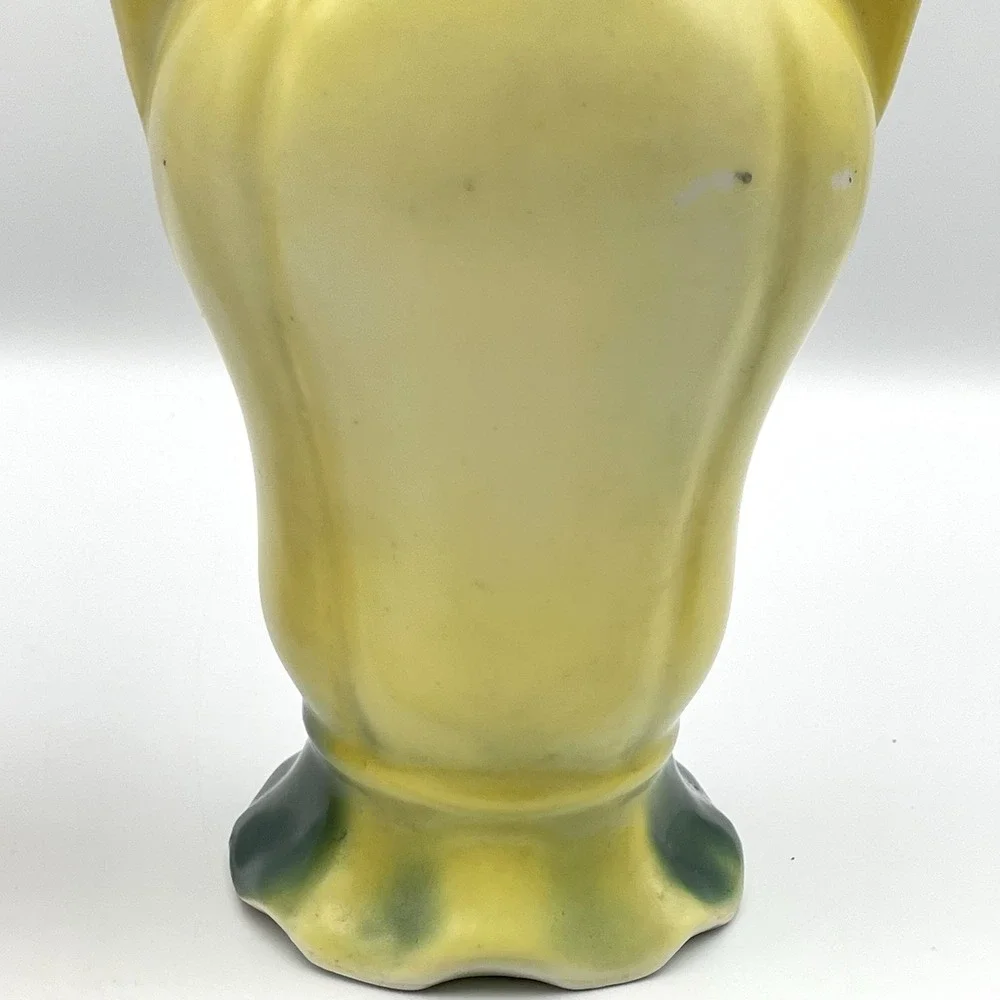 Antique Pair German Porcelain Scenic Mountain Landscape Double Handle Vases 10